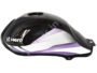 PETROL TANK HERO HDFX BS6 Black and Purple