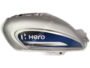 PETROL TANK HERO Splendor BS6 SILVER and BLUE