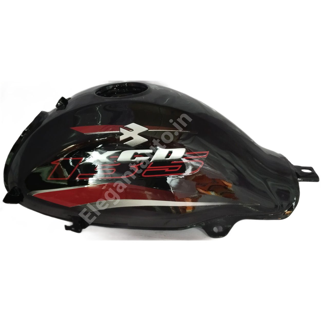 BAJAJ XCD 135 Petrol Tank BLACK and RED