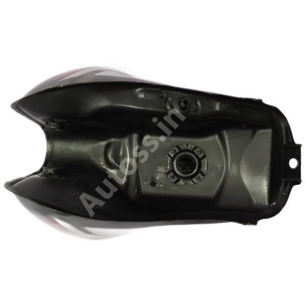 HONDA Shine Petrol Tank BS4 2019 BLACK and RED - Image 4
