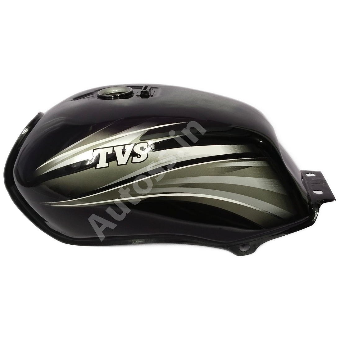 TVS Star City Petrol Tank 110 BLACK and SILVER