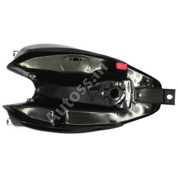 BAJAJ Pulser UG6 Petrol Tank BLACK and RED - Image 4
