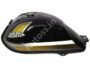 PETROL TANK HERO CD Deluxe Old Model BLACK and GOLDEN