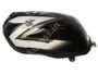 FUEL TANK BAJAJ CT 100 Without Gage Black and SILVER