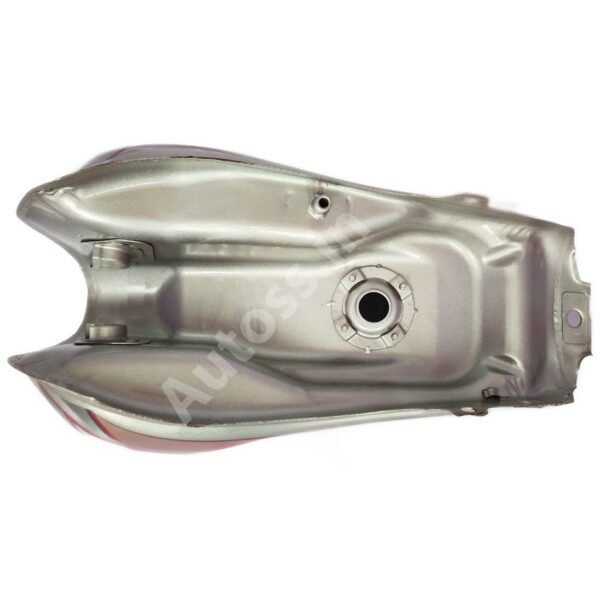 HERO HFDX Petrol Tank 2016 SILVER and RED - Image 3