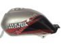 PETROL TANK HERO PASSION PLUS SILVER and RED