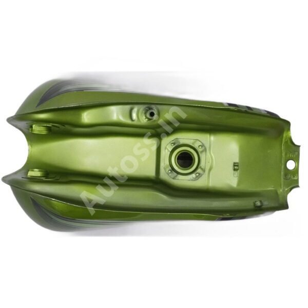Bike Petrol Tanks HERO PASSION PRO Petrol Tank GREEN - Image 3