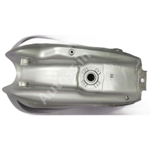HERO PASSION PRO PETROL TANK SILVER - Image 3