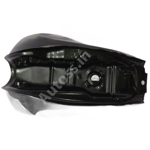 HERO SUPER SPLENDOR T2 Petrol Tank BLACK and RED - Image 3