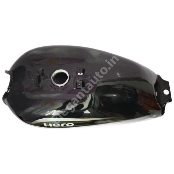HERO Splendor Pro 2019 BS4 Petrol Tank BLACK and GREY - Image 2