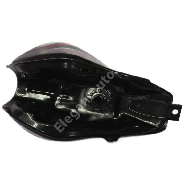 BAJAJ Discover 100 3D Petrol Tank BLACK and BLUE - Image 3
