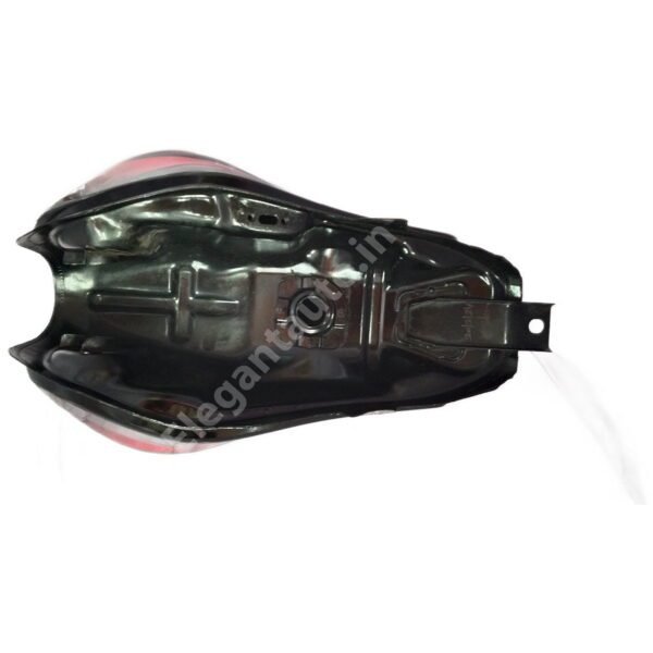BAJAJ Discover Petrol Tank 125 2015 BLACK and RED - Image 3
