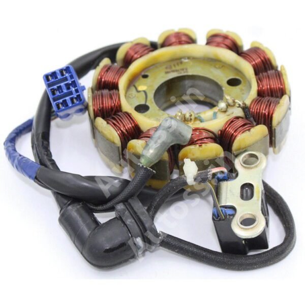 BAJAJ PULSER 125 NS BS6 JE33 MAGNET COIL PLATE ASSEMBLY (12 POLL) 5 PIN