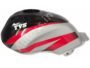 TVS Victor Glx Petrol Tank BLACK RED