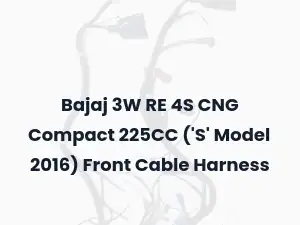 Bajaj 3W RE 4S CNG Compact 225CC ('S' Model 2016) Front Cable Harness