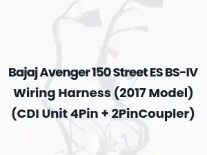 Bajaj Avenger 150 Street ES BS-IV Wiring Harness (2017 Model) (CDI Unit 4Pin + 2PinCoupler)