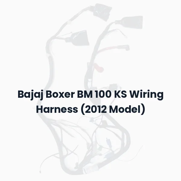 Bajaj Boxer BM 100 KS Wiring Harness (2012 Model)