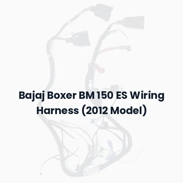 Bajaj Boxer BM 150 ES Wiring Harness (2012 Model)