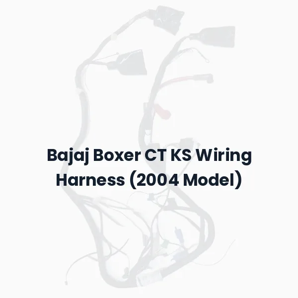 Bajaj Boxer CT KS Wiring Harness (2004 Model)