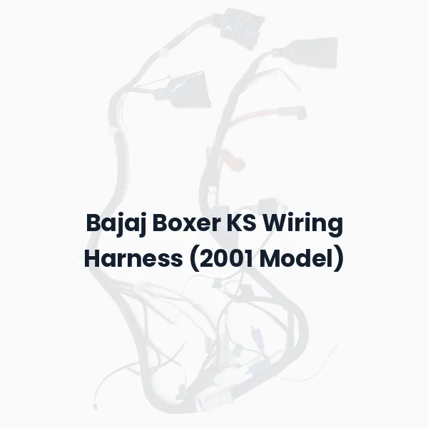 Bajaj Boxer KS Wiring Harness (2001 Model)