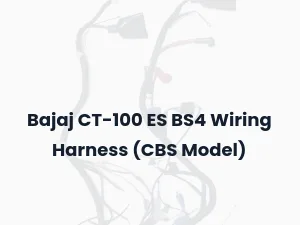 Bajaj CT-100 ES BS4 Wiring Harness (CBS Model)