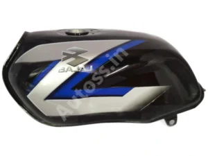 BAJAJ CT 100 Petrol Tank Without Gage Black and Blue