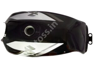 BAJAJ CT 100 Without Gage Petrol Tank Black and SILVER