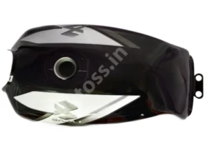 BAJAJ CT 100 Without Gage Petrol Tank Black and SILVER