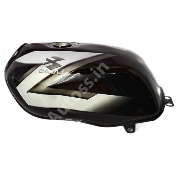 BAJAJ CT 100 Without Gage Petrol Tank Black and SILVER