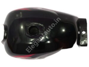BAJAJ CT 100 X Bike Petrol Tank BLACK and RED