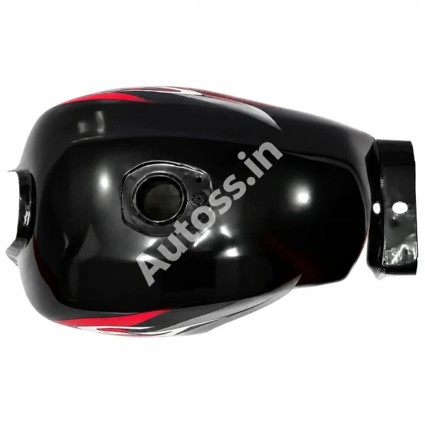 BAJAJ CT 100 X Bike Petrol Tank BLACK and RED
