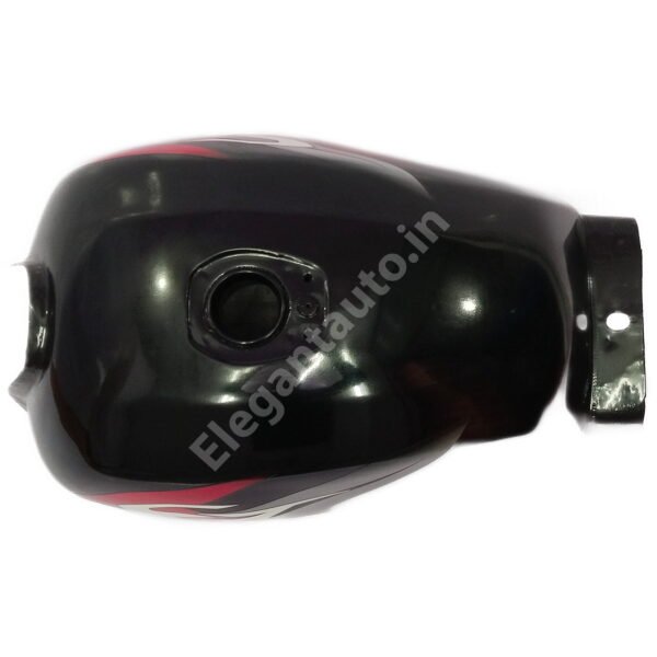 BAJAJ CT 100 X Bike Petrol Tank BLACK and RED