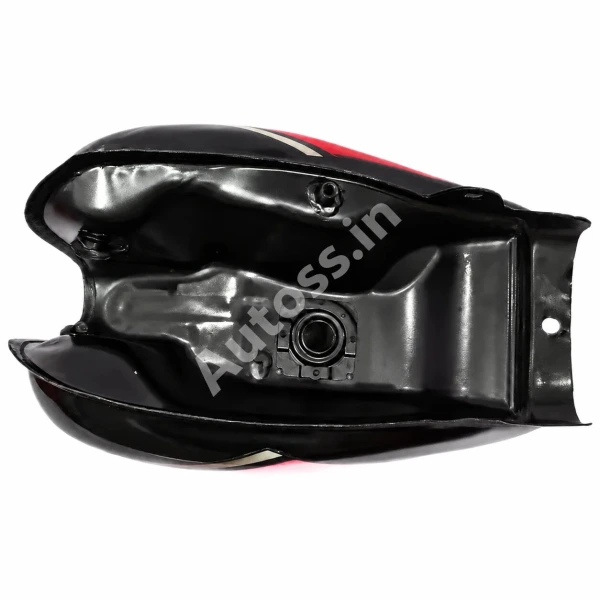BAJAJ CT 100 X Bike Petrol Tank BLACK and RED
