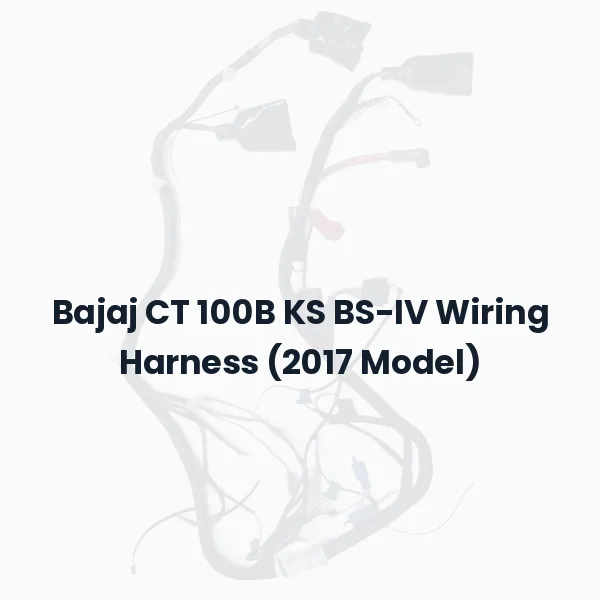 Bajaj CT 100B KS BS-IV Wiring Harness (2017 Model)