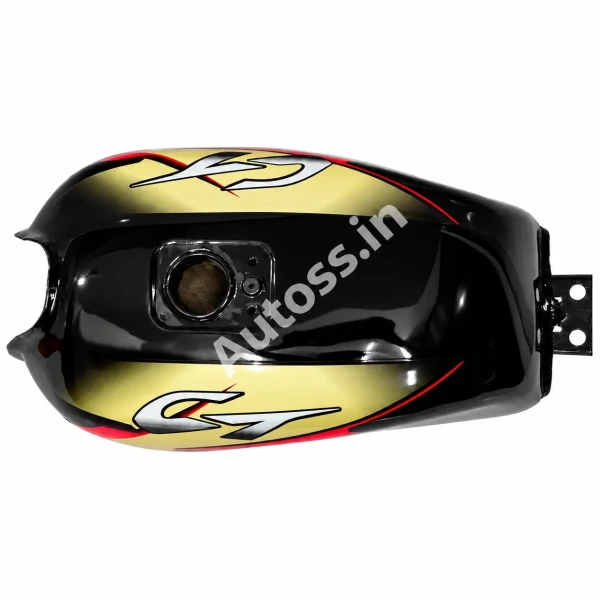 BAJAJ CT New Model Petrol Tank 2019 BLACK and RED