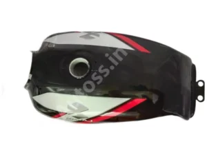 BAJAJ CT Petrol Tank 100 Without Guage Black and Red