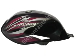 BAJAJ Discover 100 3D Petrol Tank BLACK and BLUE