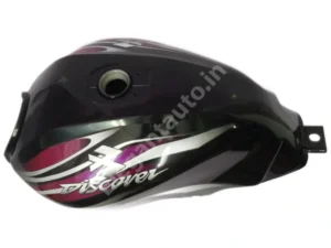 BAJAJ Discover 100 3D Petrol Tank BLACK and BLUE