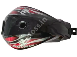 BAJAJ Discover 100 Petrol Tank BLACK and RED