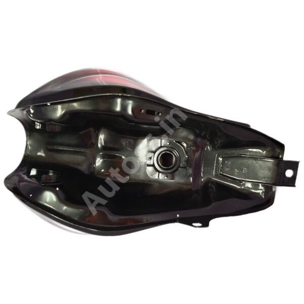 BAJAJ Discover 100 Petrol Tank BLACK and RED