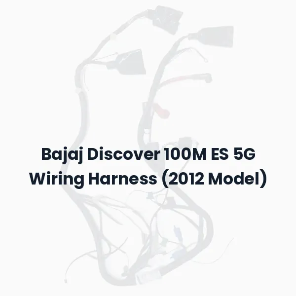 Bajaj Discover 100M ES 5G Wiring Harness (2012 Model)