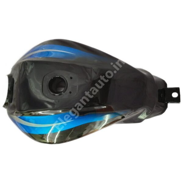 BAJAJ Discover 125 2015 Petrol Tank BLACK and BLUE