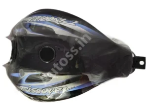 BAJAJ Discover M Petrol Tank BLACK and BLUE