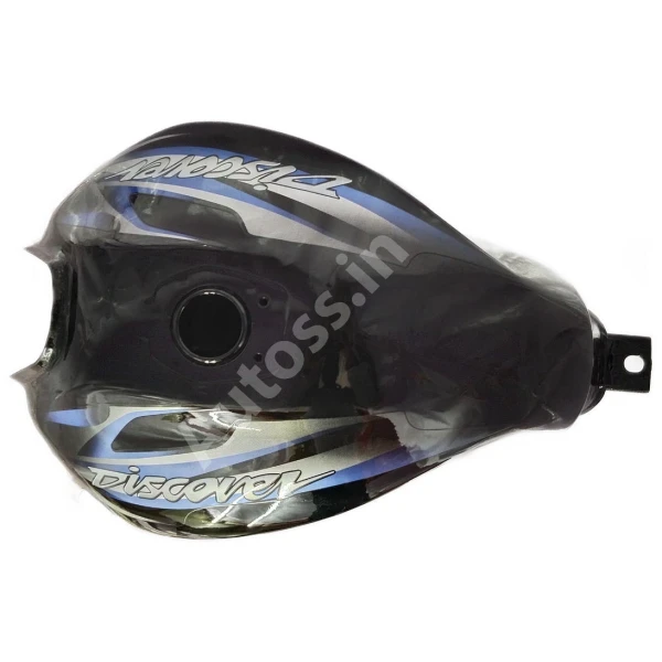 BAJAJ Discover M Petrol Tank BLACK and BLUE
