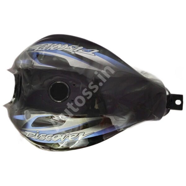 BAJAJ Discover M Petrol Tank BLACK and BLUE