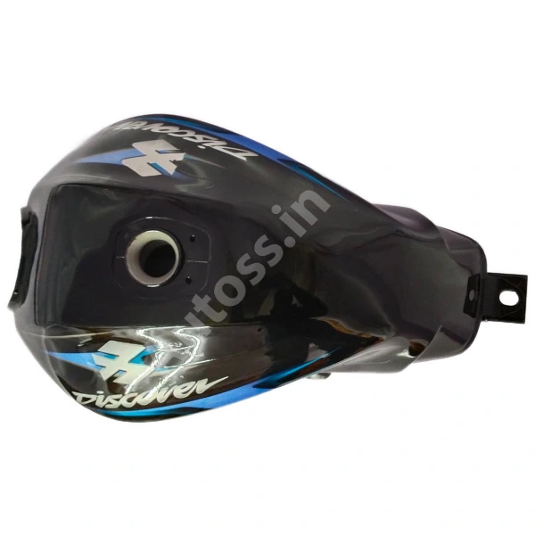 BAJAJ Discover Petrol Tank 135 BLACK and BLUE