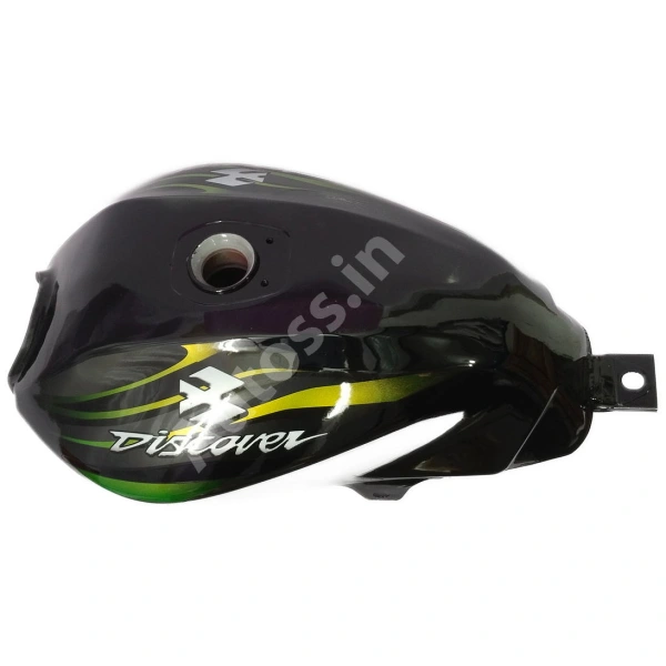 BAJAJ Discover Petrol Tank 150 3D  BLACK and GREEN