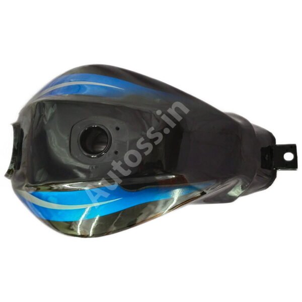 BAJAJ Discover Petrol Tank 2016 BS4 BLACK and BLUE
