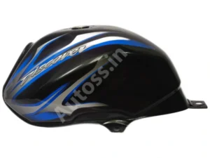 BAJAJ Discover ST 125 Petrol Tank BLACK and BLUE