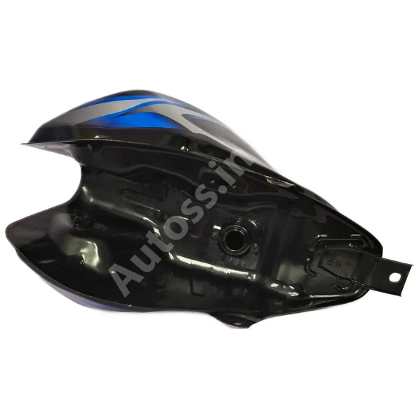BAJAJ Discover ST 125 Petrol Tank BLACK and BLUE